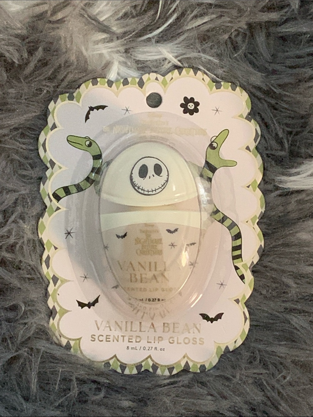 Vanilla Bean Scented Lip Gloss — Disney Jack Skellington